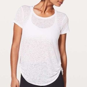 Lululemon Round Two Tee- Burnout